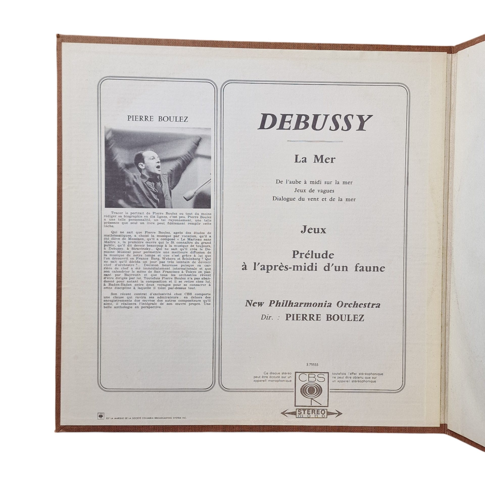 Debussy - New Philharmonia Orchestra, Pierre Boulez