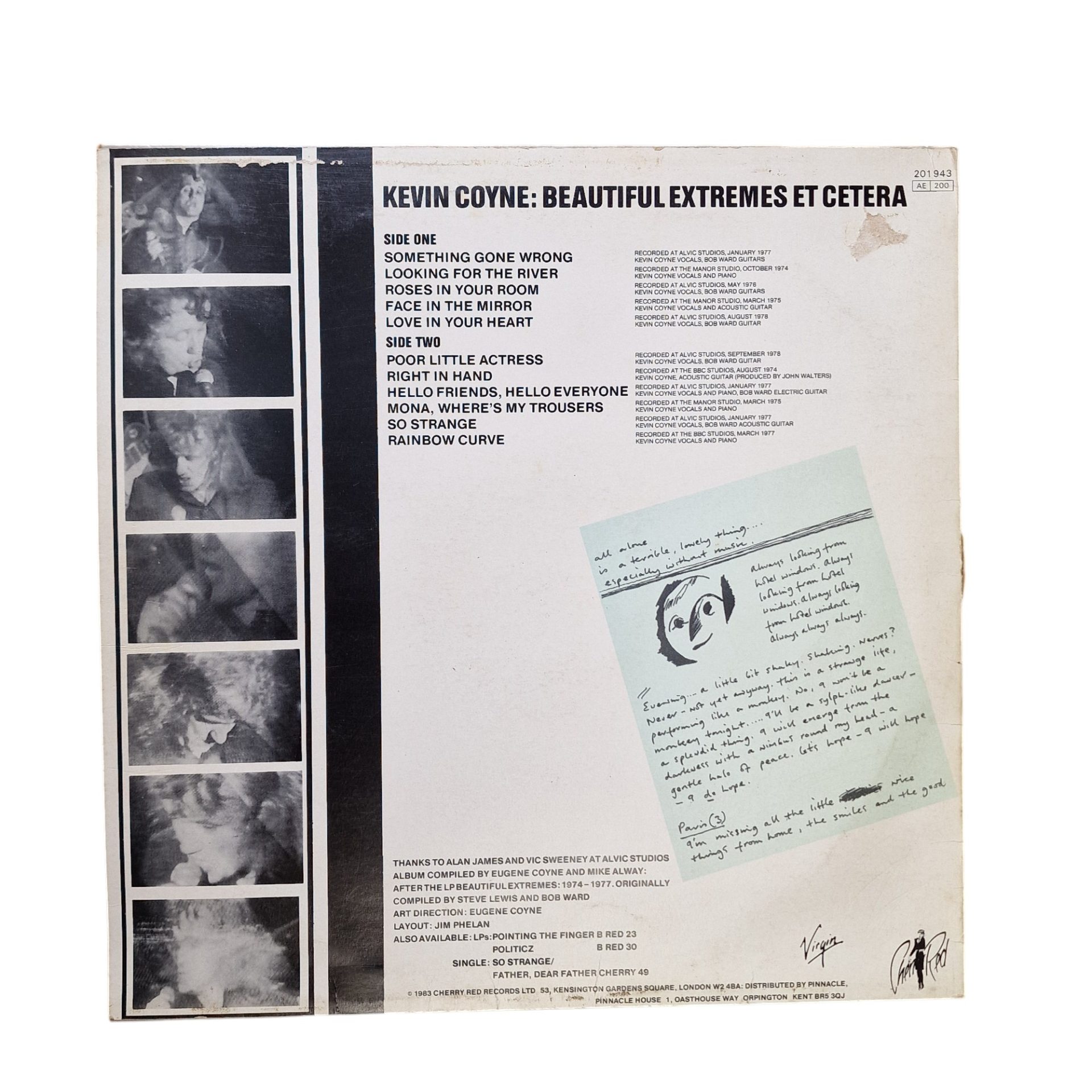 Kevin Coyne – Beautiful Extremes Et Cetera (1983, Compilação, França)