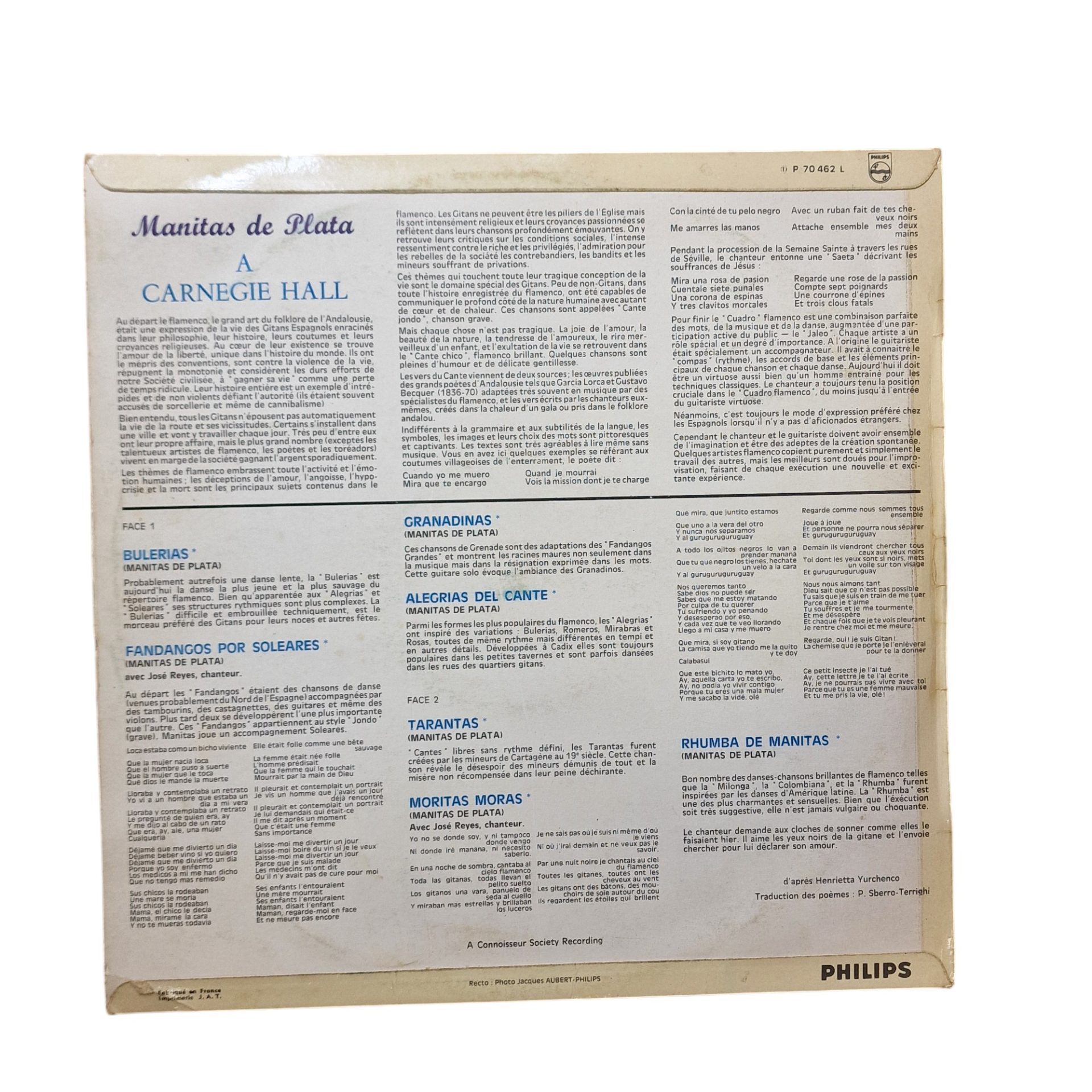 Manitas de Plata – Flamenco (1967, Reedição, EUA)