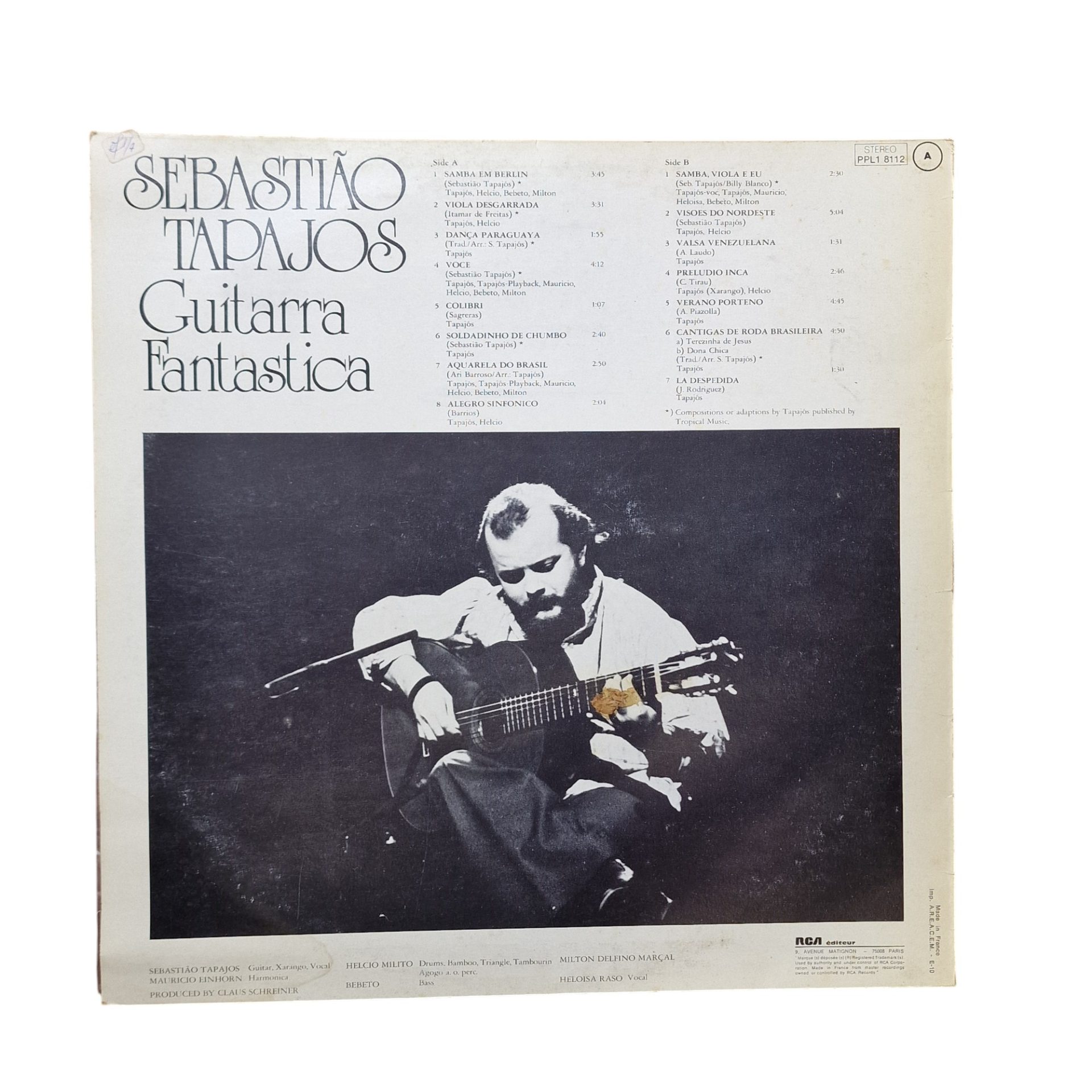 Sebastião Tapajós – Guitarra Fantástica (1977, Brasil)