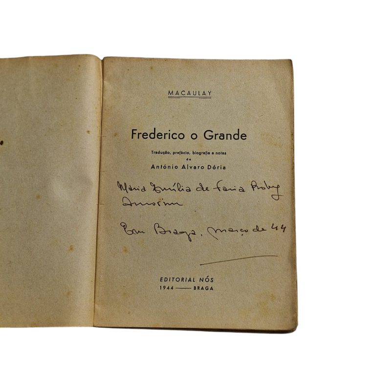 Frederico o Grande - Thomas Babington Macaulay (1944)