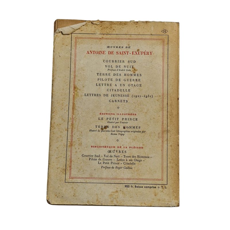 Citadelle - Antoine de Saint-Exupéry (1948)