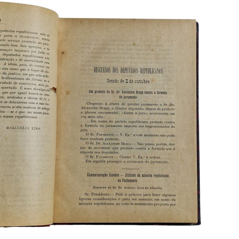 Discursos dos Ilustres Deputados Republicanos - Dr. Magalhães Lima (1906)