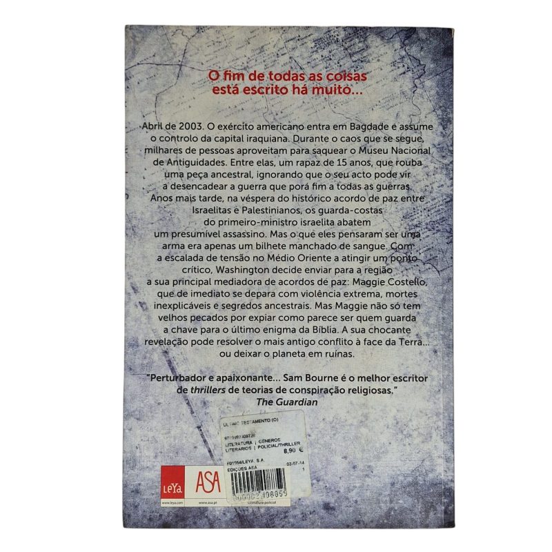 O Último Testamento - Sam Bourne (2007)