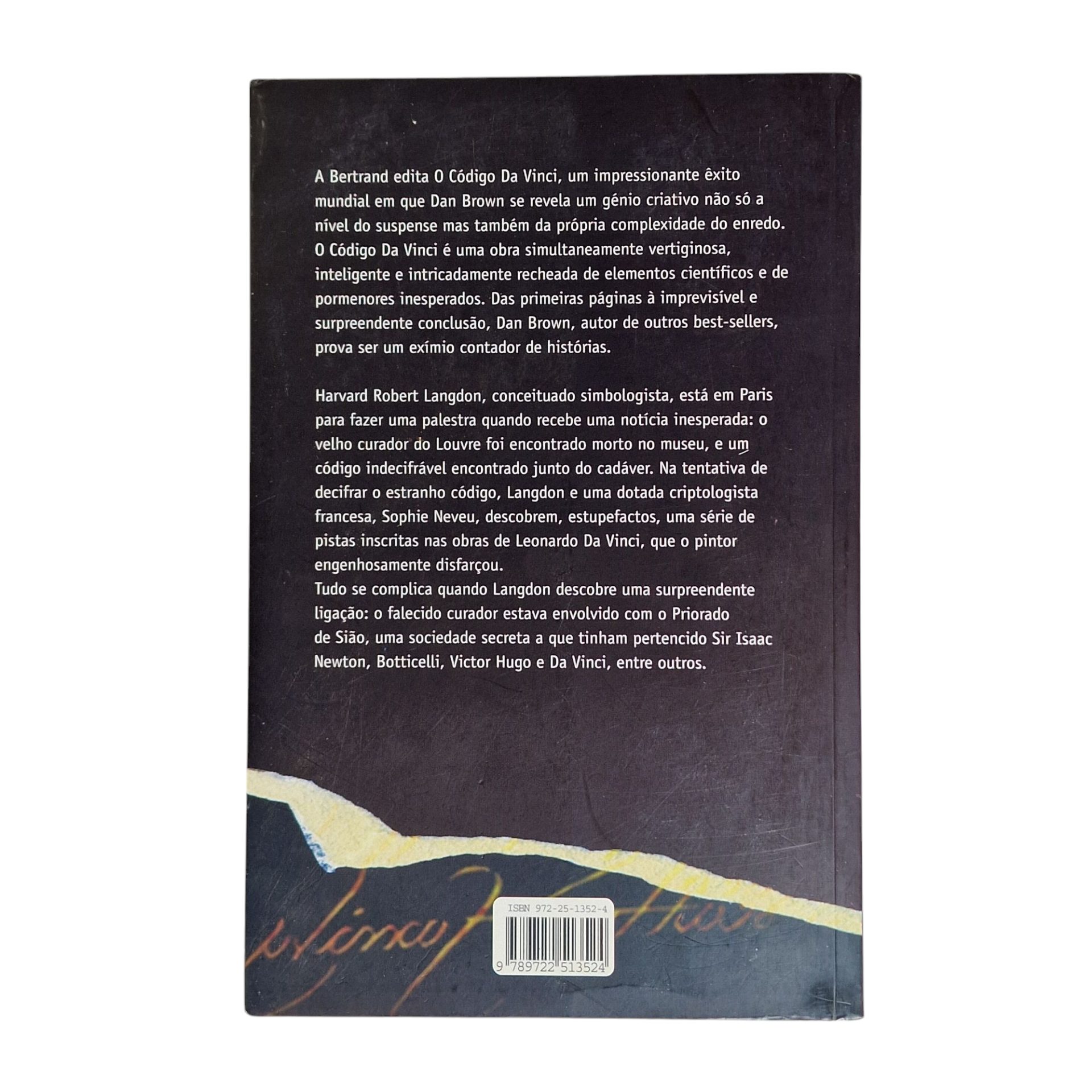 O Código Da Vinci – Dan Brown (2004)