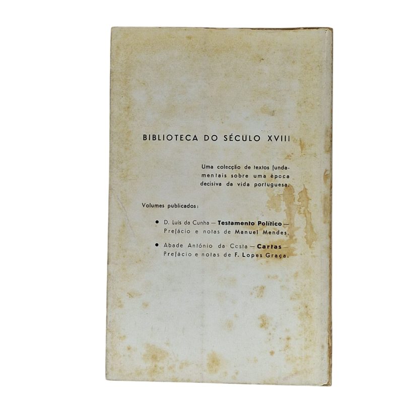 Notícias literárias de Portugal 1780 – Jose Anastácio da Cunha (1966)