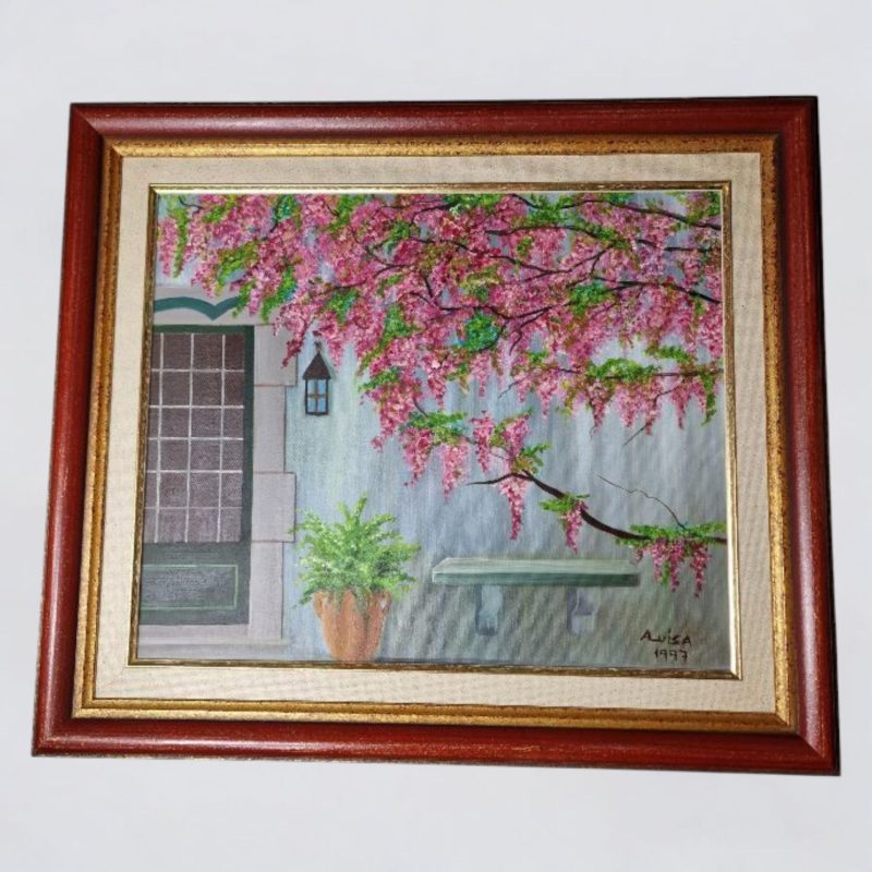 Pátio com Bougainvillea - A. Luísa (1997)