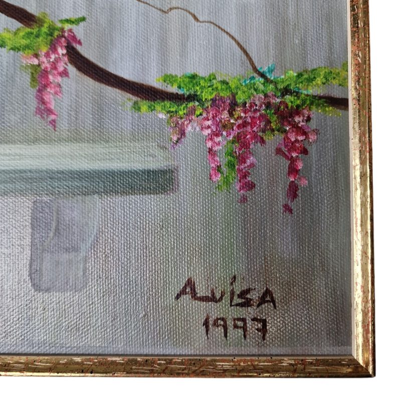 Pátio com Bougainvillea - A. Luísa (1997)