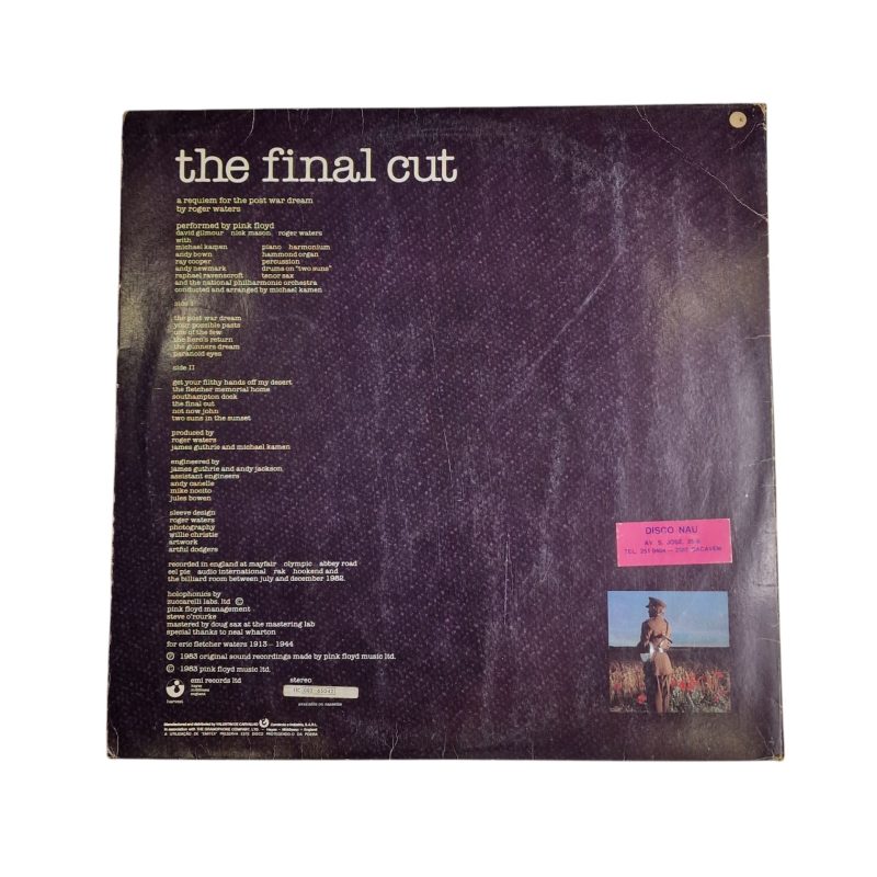 The Final Cut dos Pink Floyd (1983)