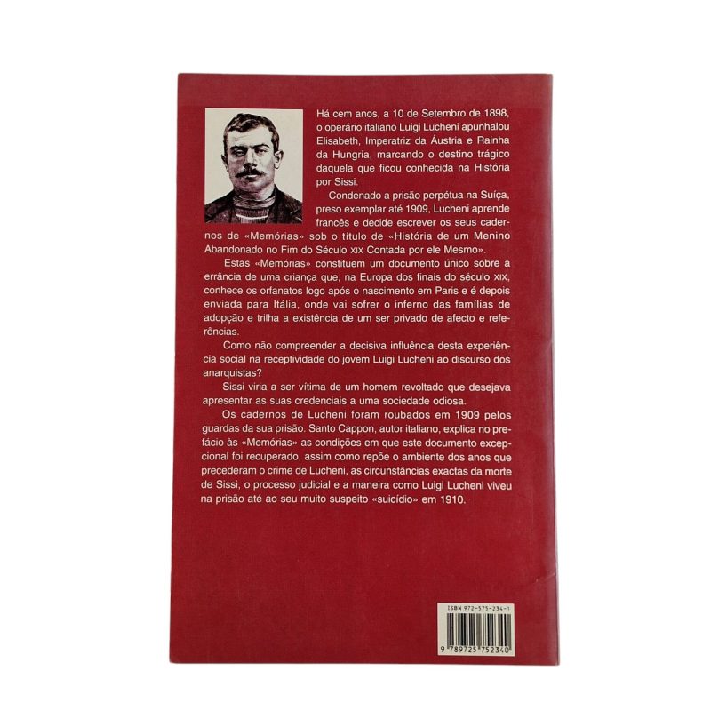 Memórias do Assassino da Imperatriz Sissi – Luigi Lucheni (1998)