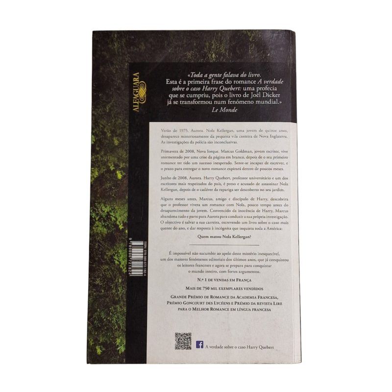 A Verdade Sobre o Caso Harry Quebert - Joël Dicker (2013)