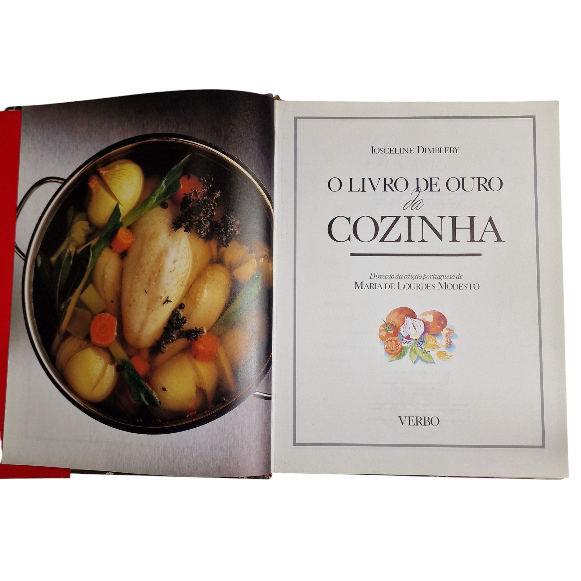 O Livro de Ouro da Cozinha - Maria de Lourdes Modesto e Josceline Dimbleby (1992)