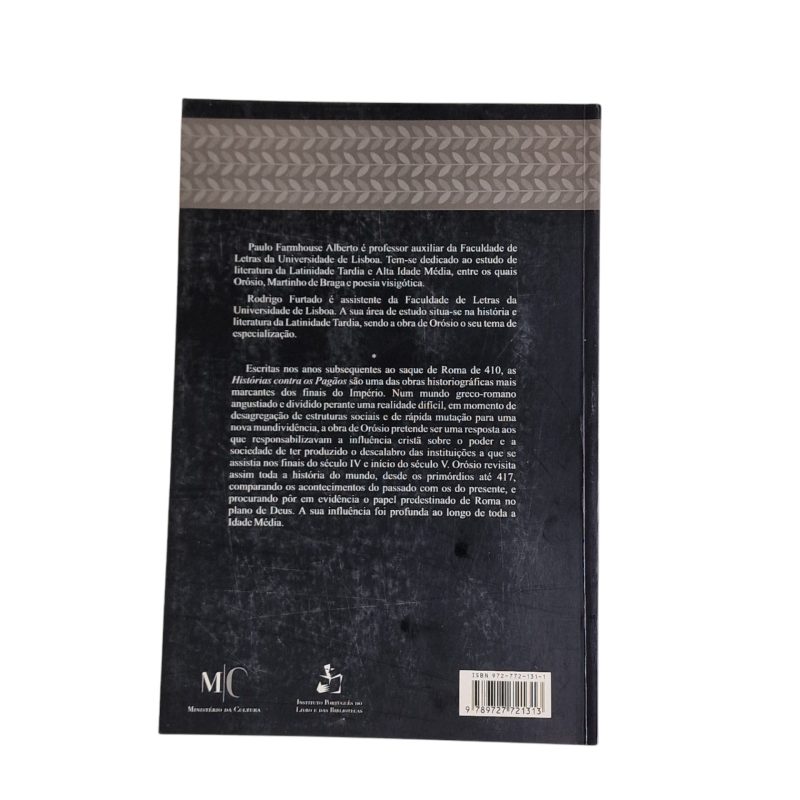 História Apologética, O Livro dos 7 Pagões e Outros Excertos – Paulo Orosio (2000)