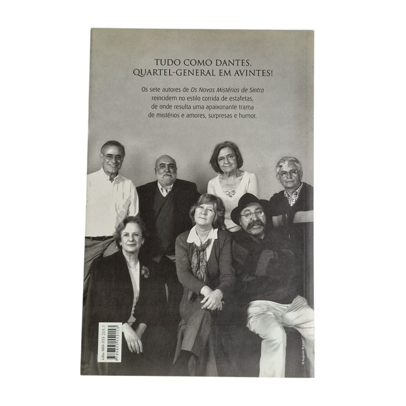 O Código d'Avintes – Alice Vieira, João Aguiar, José Fanha, José Jorge Letria, Luísa Beltrão, Mário Zambujal e Rosa Lobato de Faria (1ª Edição, 2006)