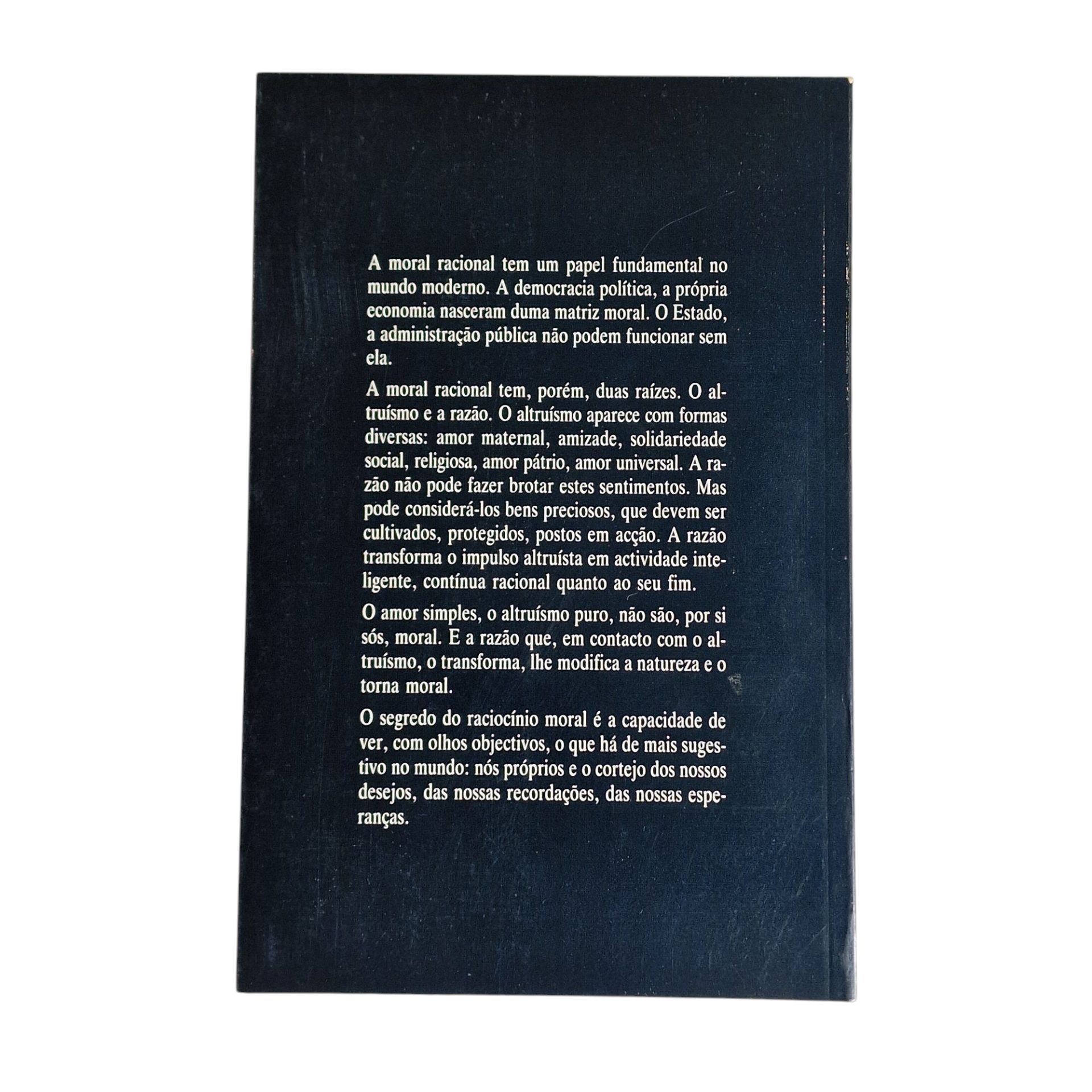 O Altruísmo e a Moral – Francesco Alberoni e Salvatore Veca (2ª Edição, 1988)