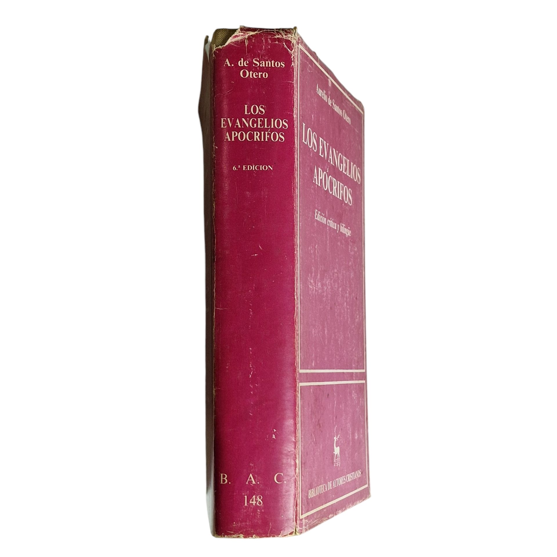 Los Evangelios Apócrifos – Edición Crítica e Bilingüe por Aurelio de Santos Otero (6ª Edição, 1988)