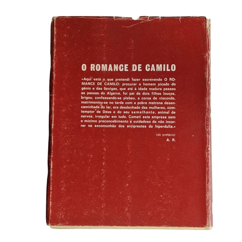 O Romance de Camilo – Volume III – Aquilino Ribeiro (1974)