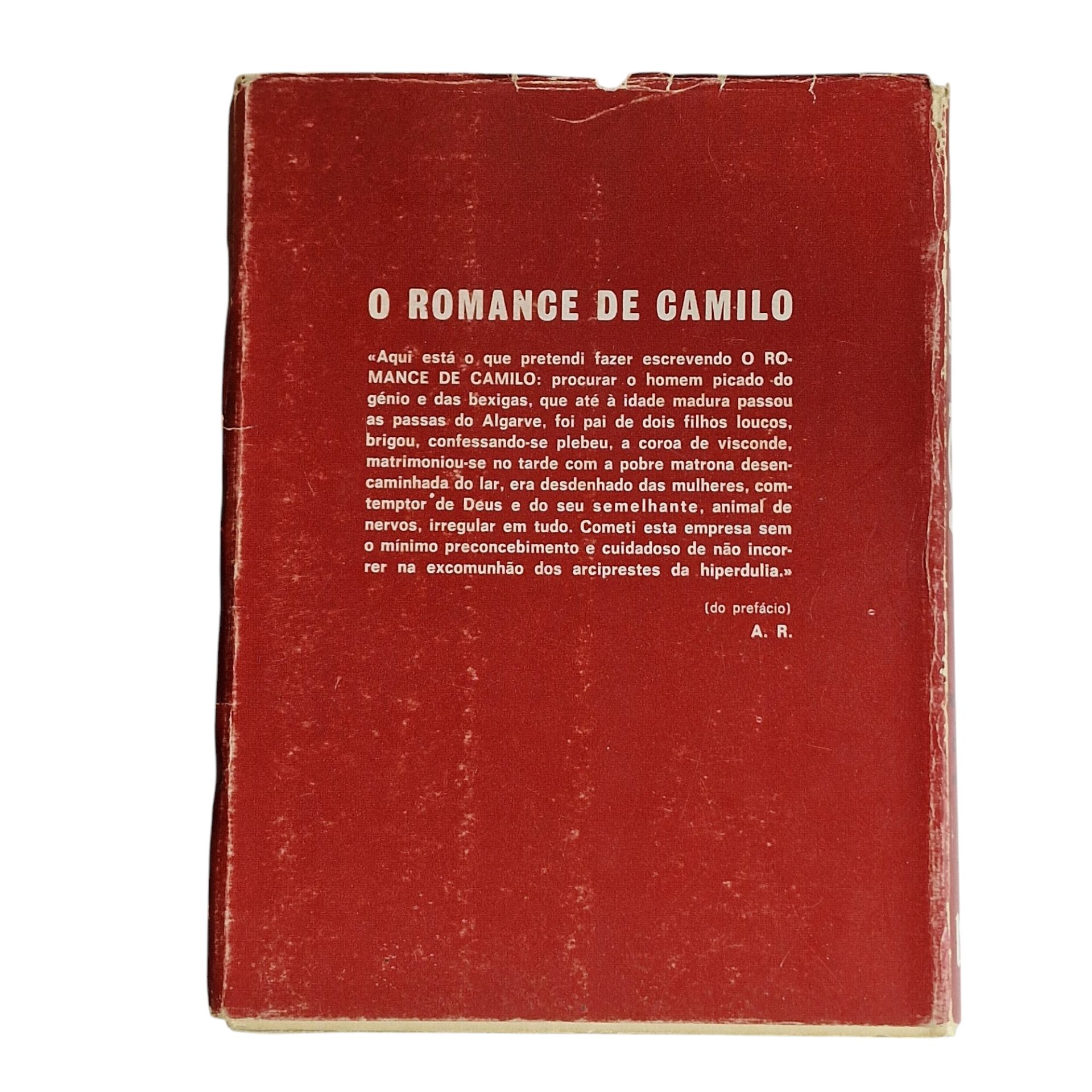 O Romance de Camilo – Volume III – Aquilino Ribeiro (1974)