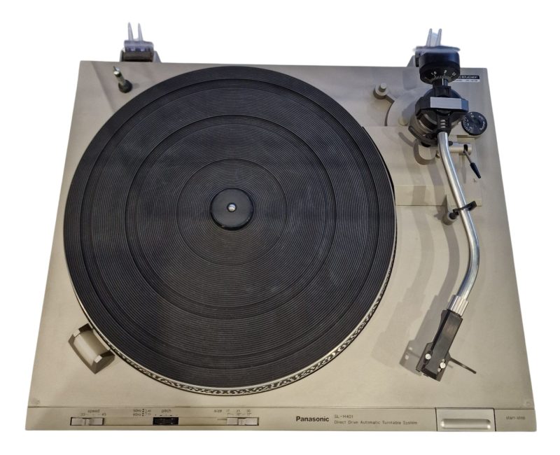 Gira-discos Panasonic SL-H401 – Tração Direta Automática, Alta Fidelidade