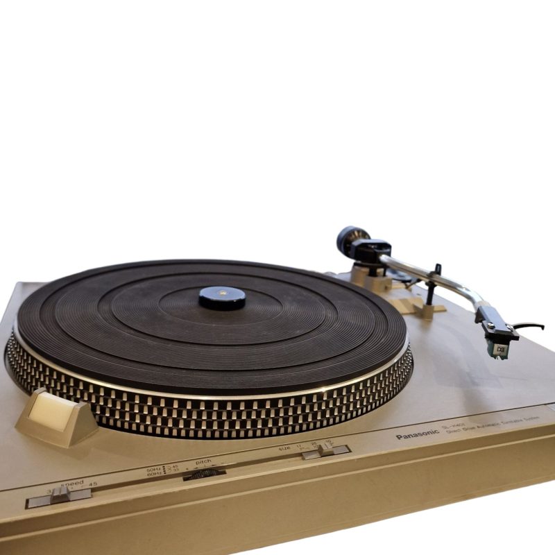 Gira-discos Panasonic SL-H401 – Tração Direta Automática, Alta Fidelidade