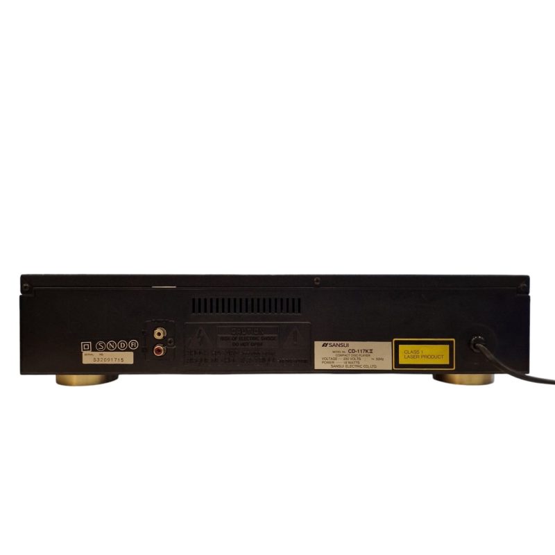 Leitor de CD Sansui CD-117KII – Som Hi-Fi de Alta Qualidade