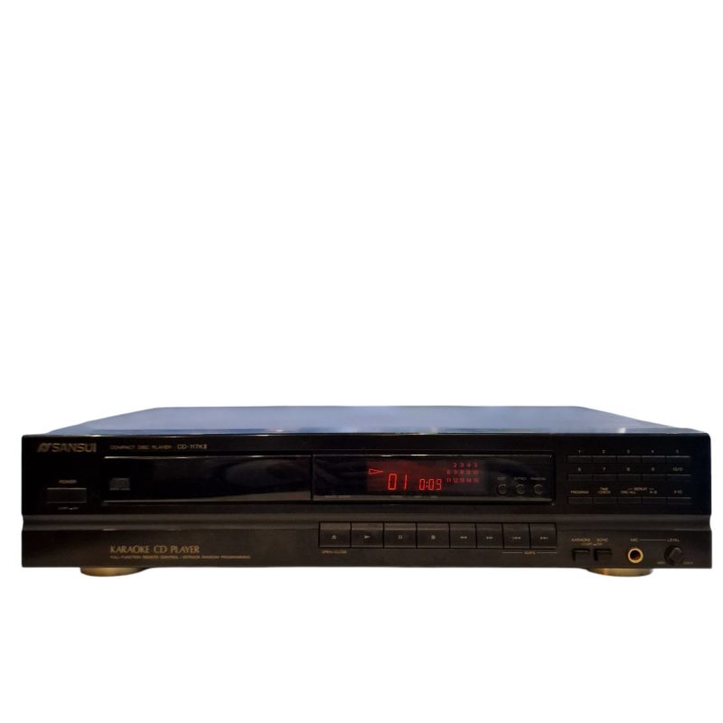 Leitor de CD Sansui CD-117KII – Som Hi-Fi de Alta Qualidade