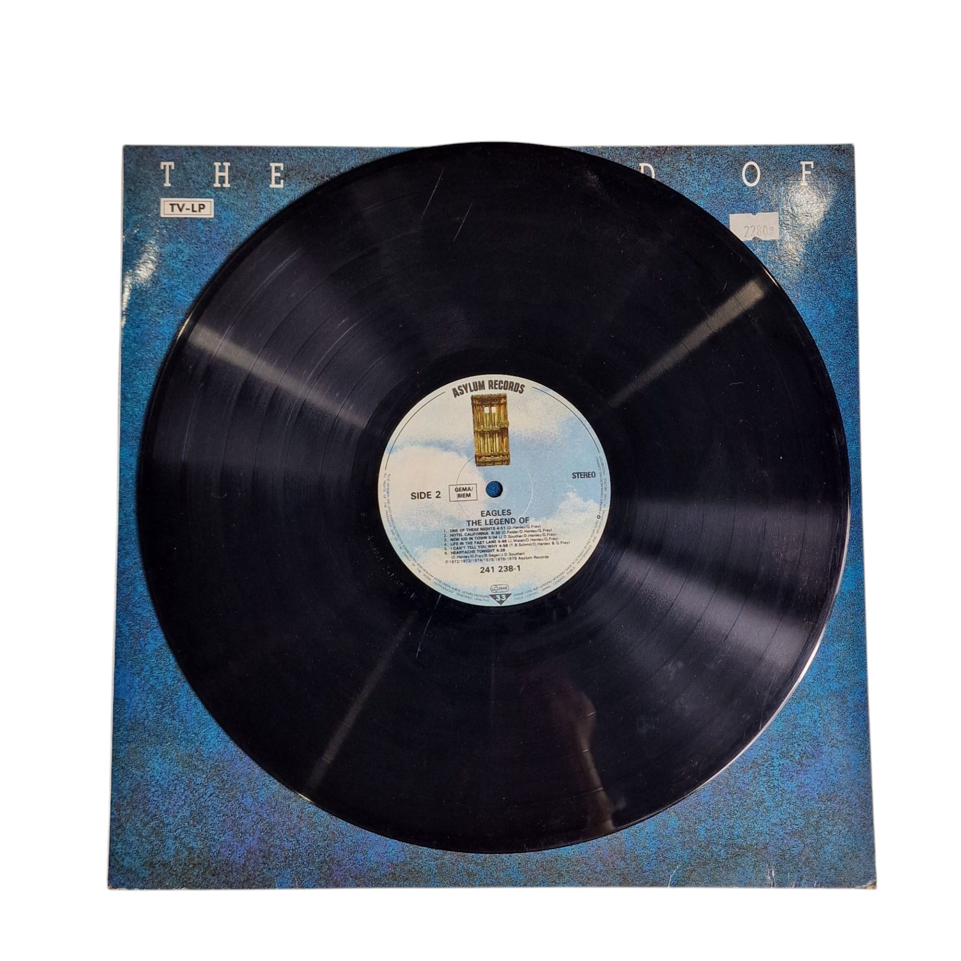 Eagles – The Legend Of (Asylum Records, 1988, Vinil LP, Compilação, Edição Europeia)