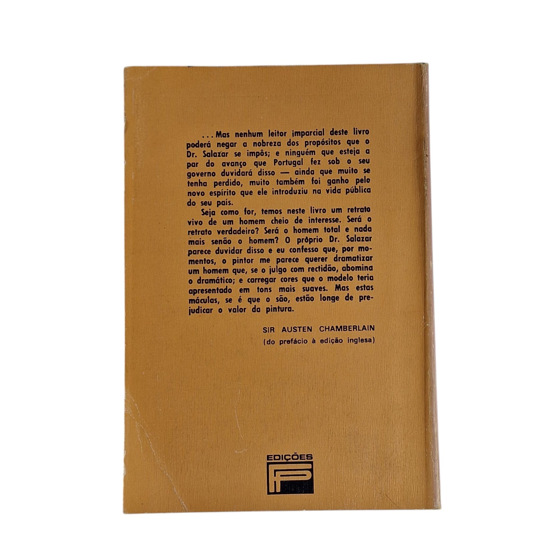 Salazar, O Homem e a Sua Obra – António Ferro (1982)