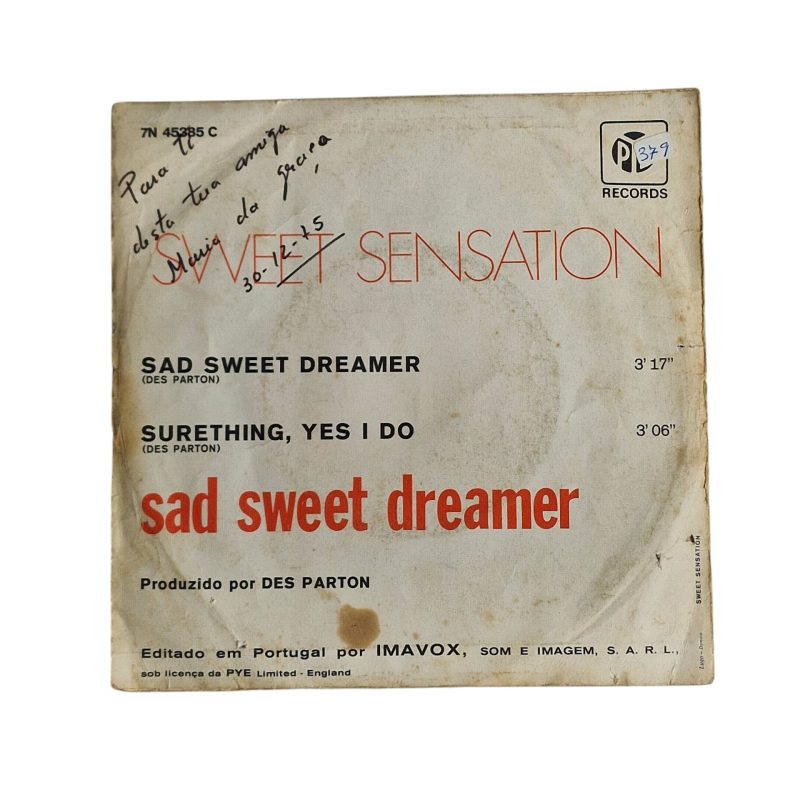 Sweet Sensation – Sad Sweet Dreamer (1974)