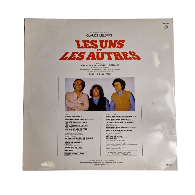 Les Uns Et Les Autres - Francis Lai & Michel Legrand (Bande Originale Du Film) (1981)