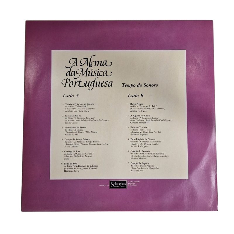 A Alma da Música Portuguesa – Tempo do Sonoro, Volume 2 (1984)
