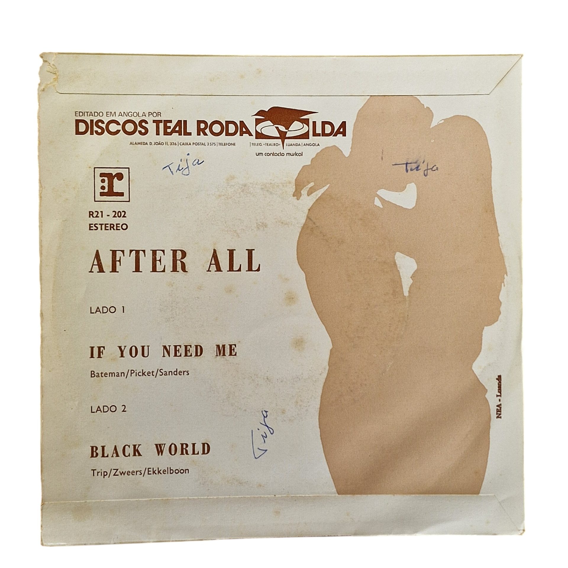 After All – If You Need Me