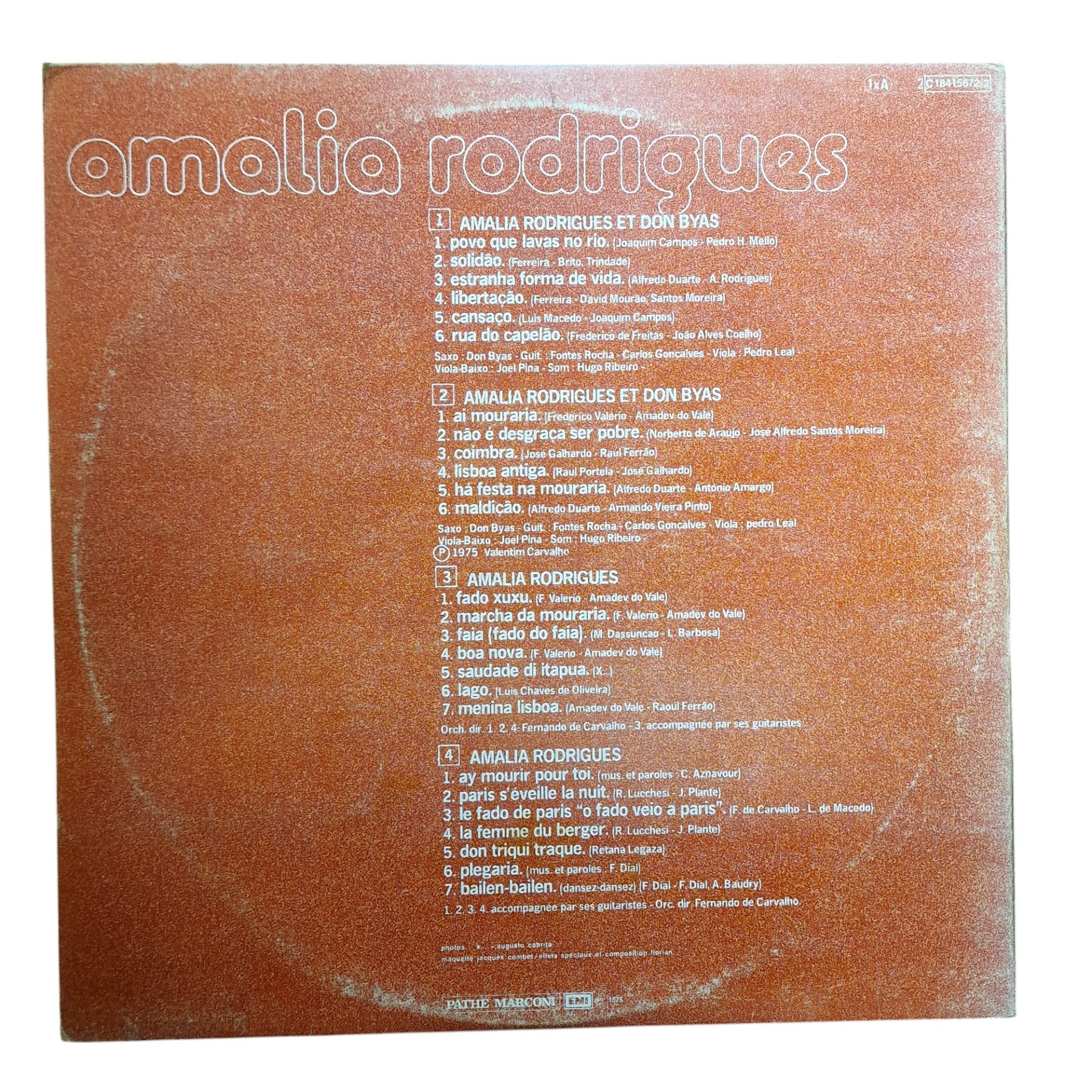 Amália Rodrigues, Don Byas