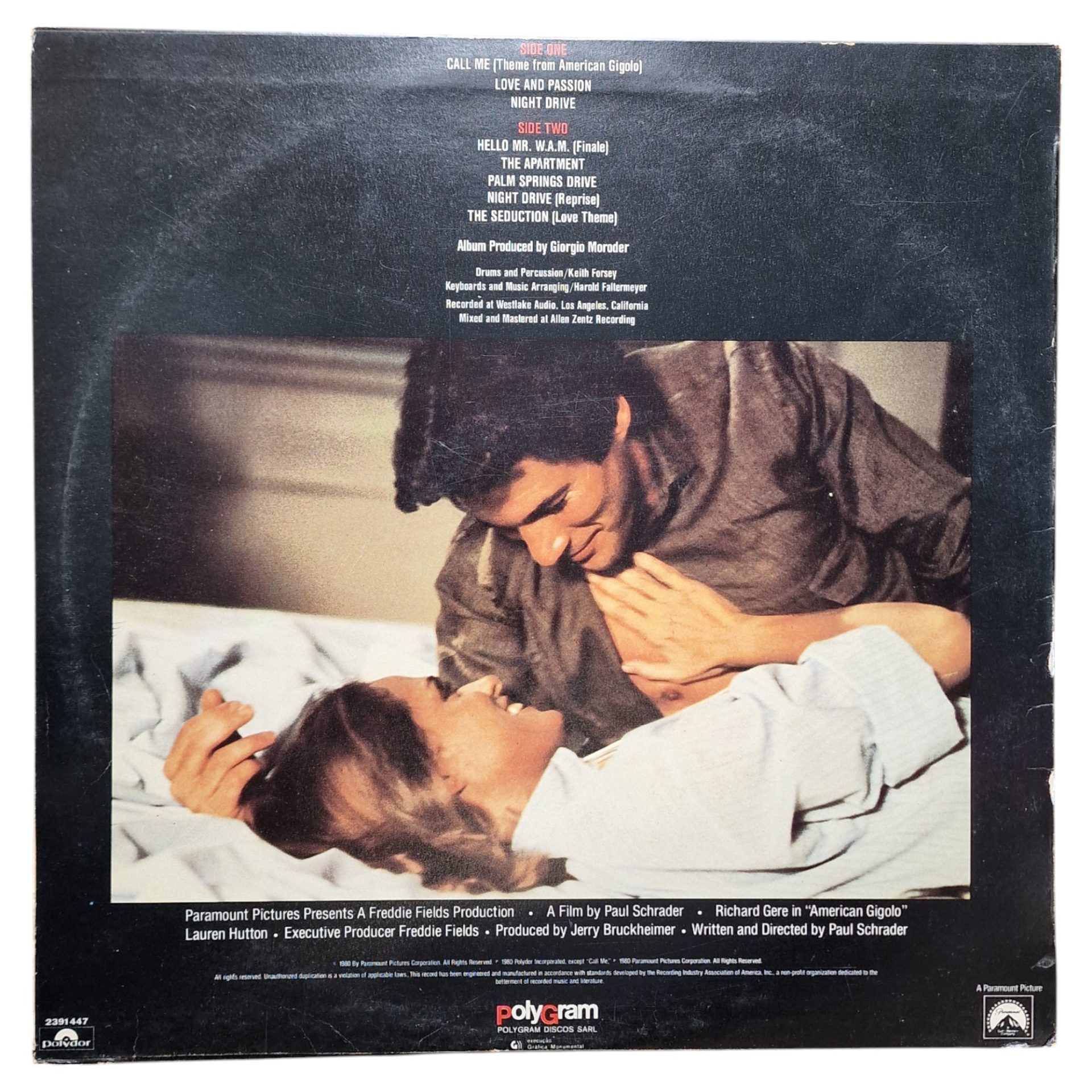 American Gigolo (Original Soundtrack Recording)