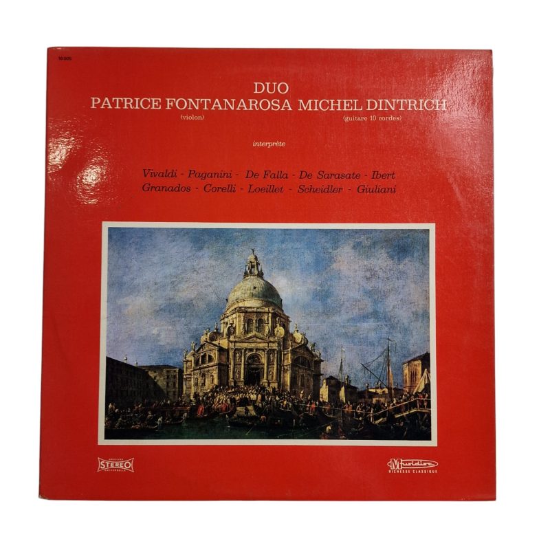 Duo Patrice Fontanarosa Michel Dintrich Interprète Vivaldi