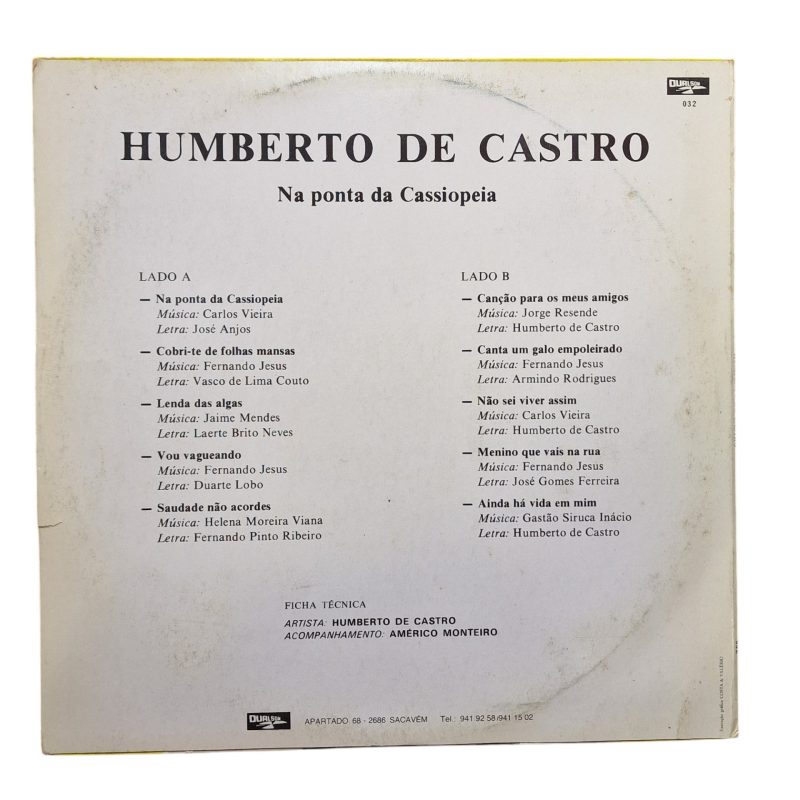 Humberto De Castro – Na Ponta da Cassiopeia