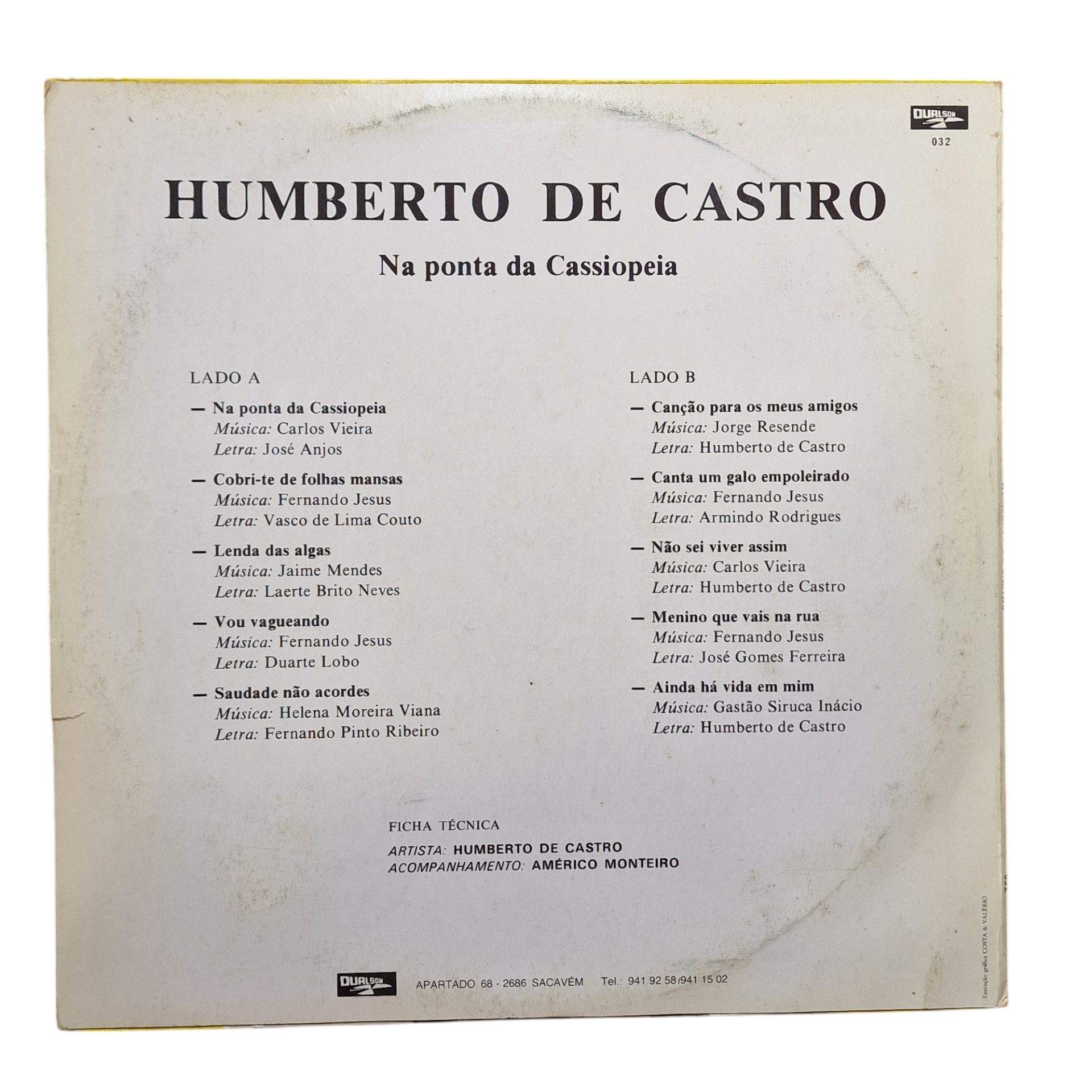Humberto De Castro – Na Ponta da Cassiopeia