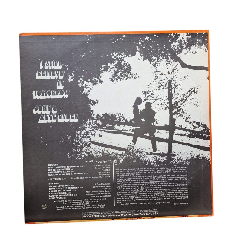 I Still Believe In Tomorrow – John & Anne Ryder