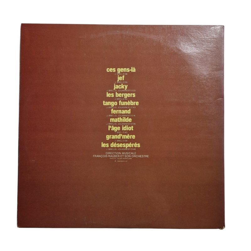 Jacques Brel – Ces Gens Là (1978) - Image 2