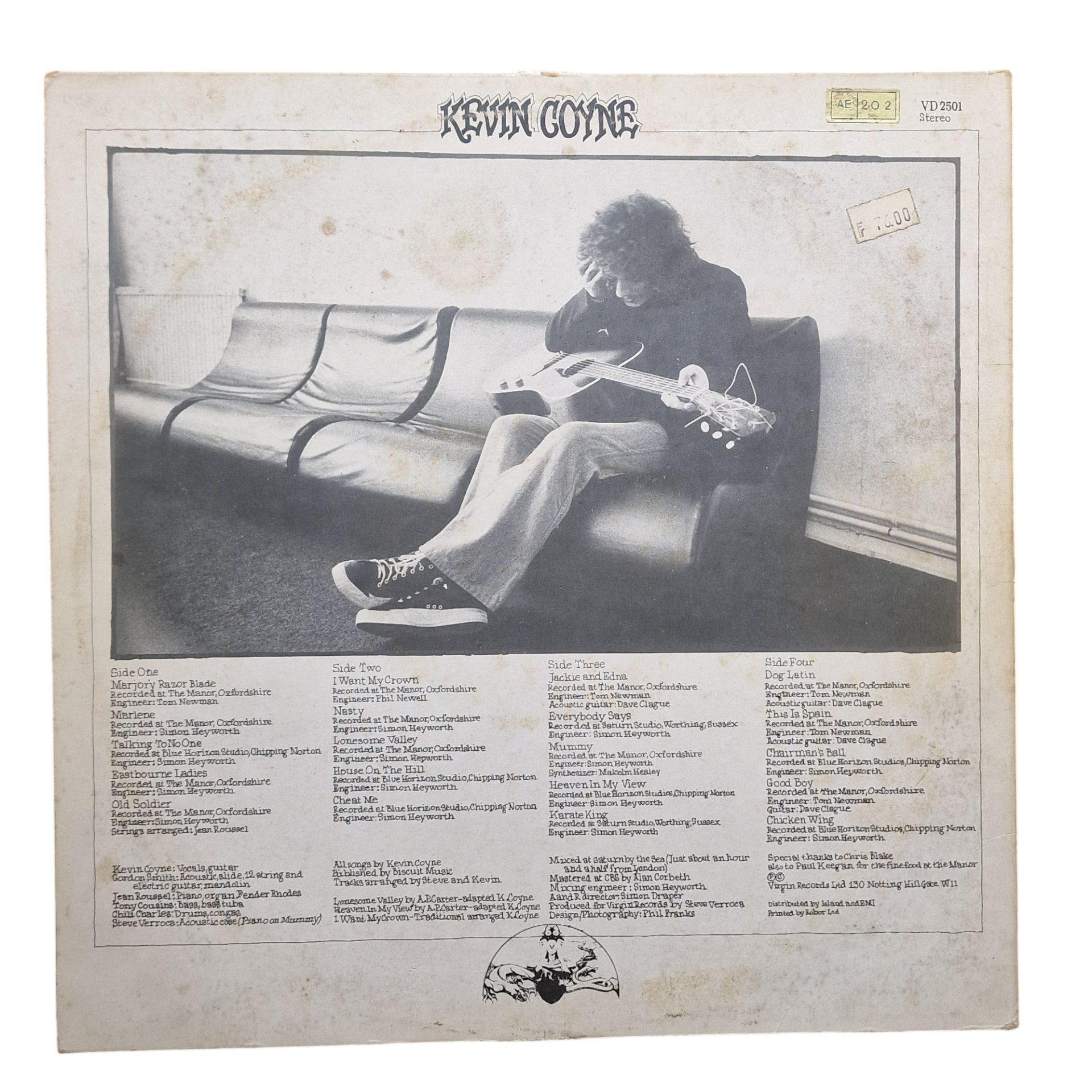 Kevin Coyne – Marjory Razorblade