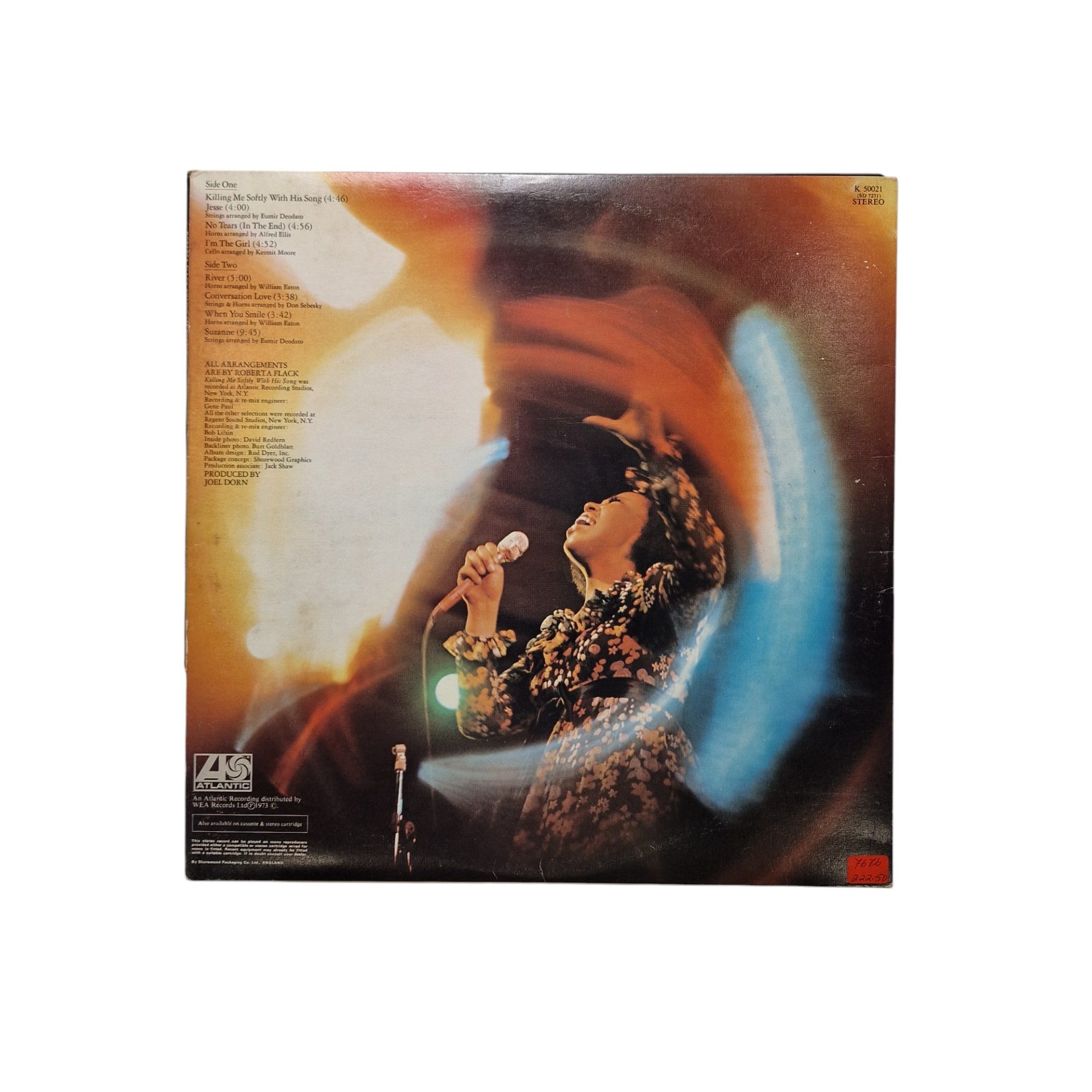 Killing Me Softly – Roberta Flack
