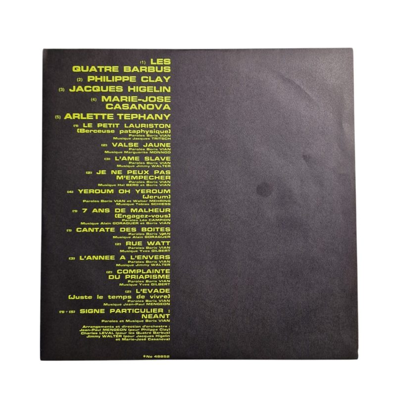 L’Intégrale Boris Vian – Volume II