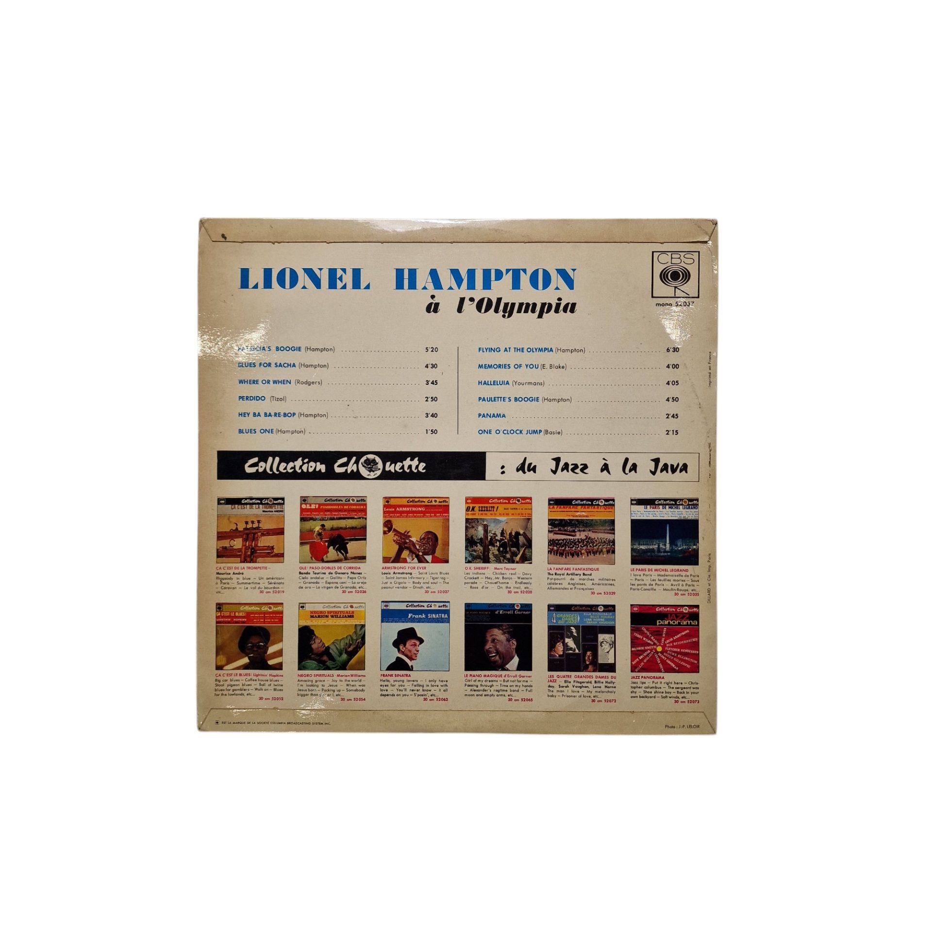 A L'Olympia - Lionel Hampton