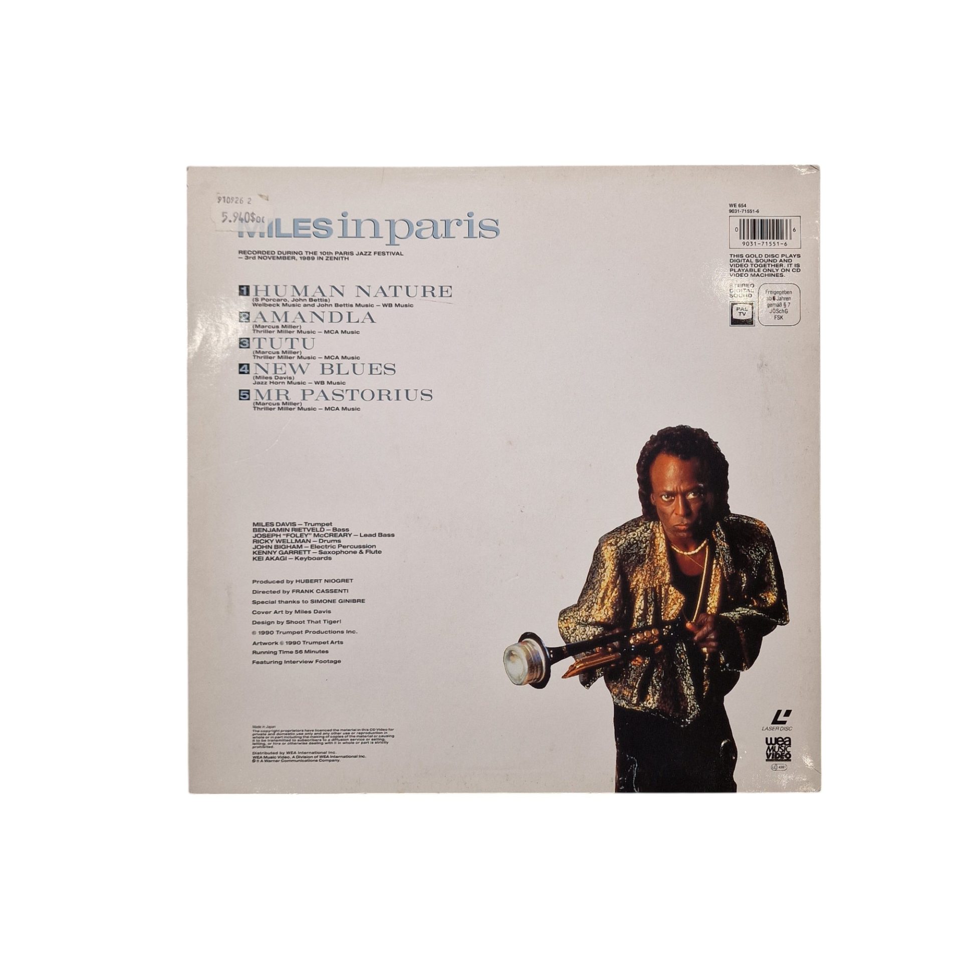 Miles in Paris