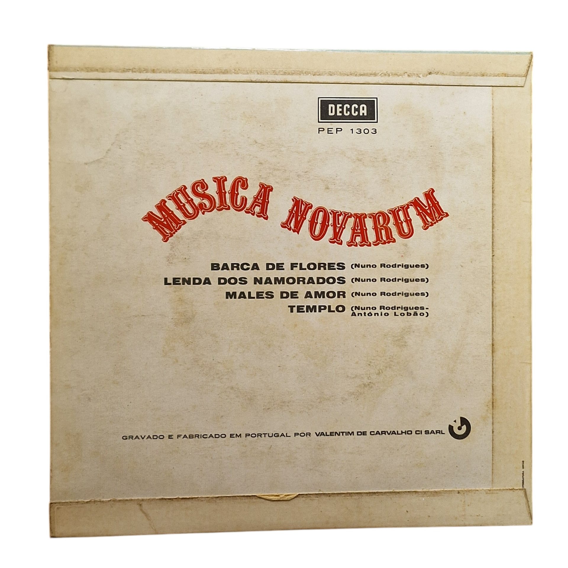 Musica Novarum – Barca De Flores
