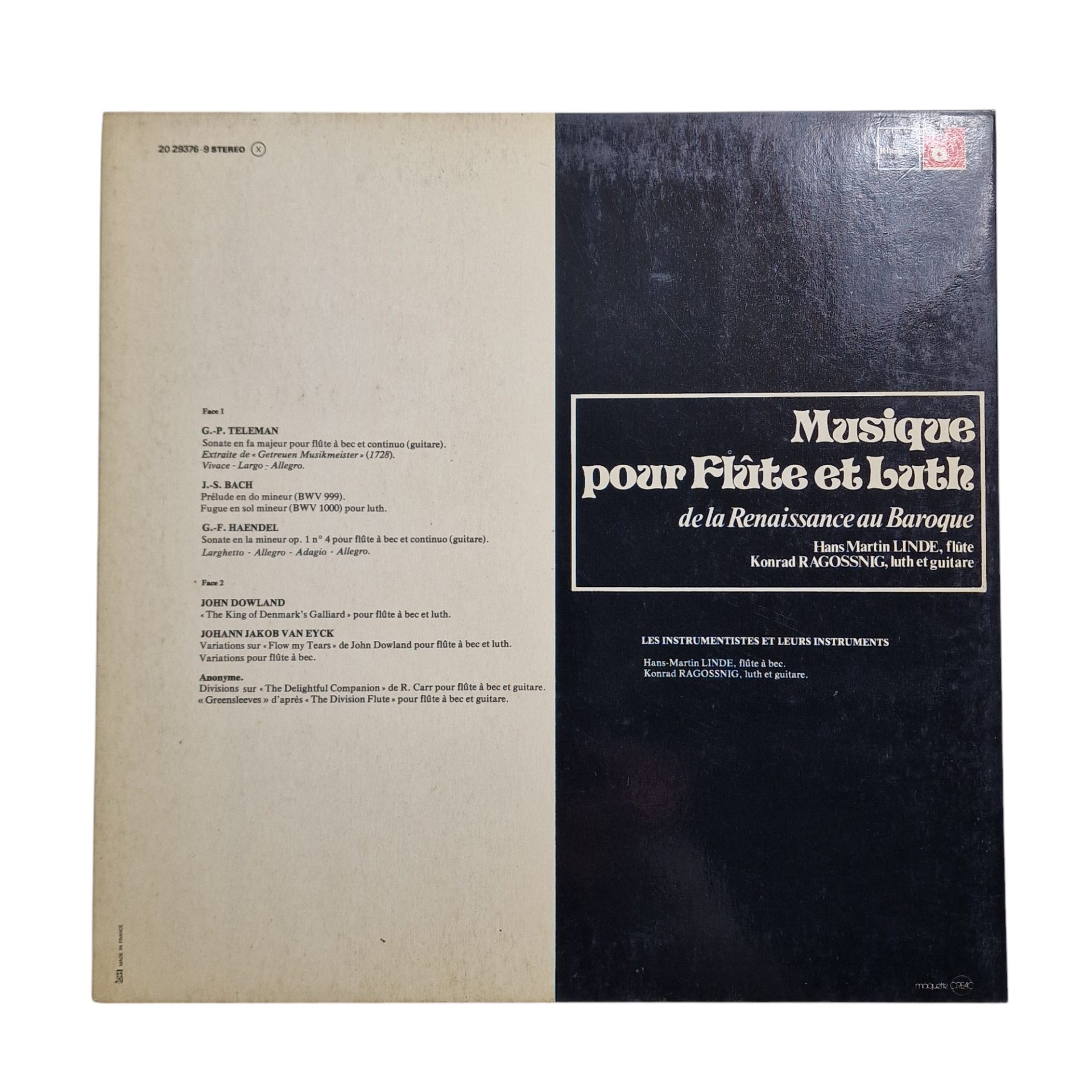 Musique Pour Flûte Et Luth