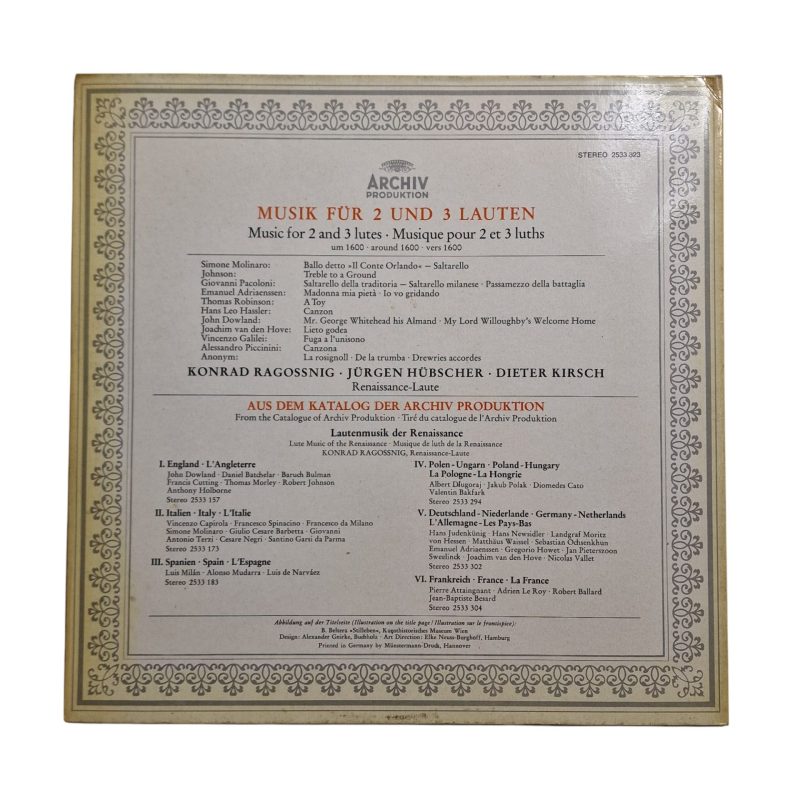 Musique Pour Luth