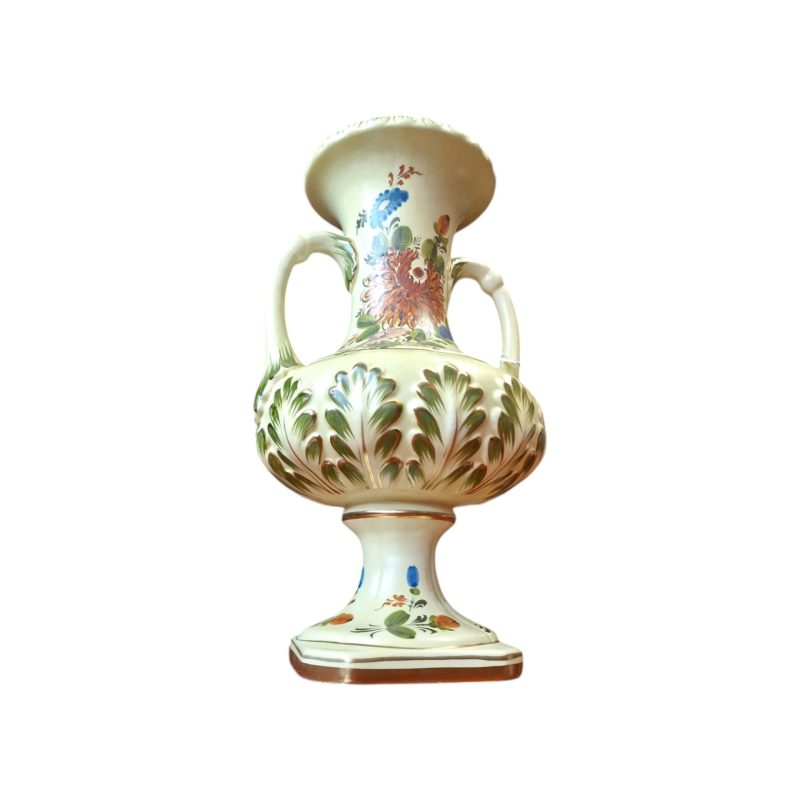 Ânfora Vintage A. Robalo Martan – Faiança Portuguesa Pintada à Mão