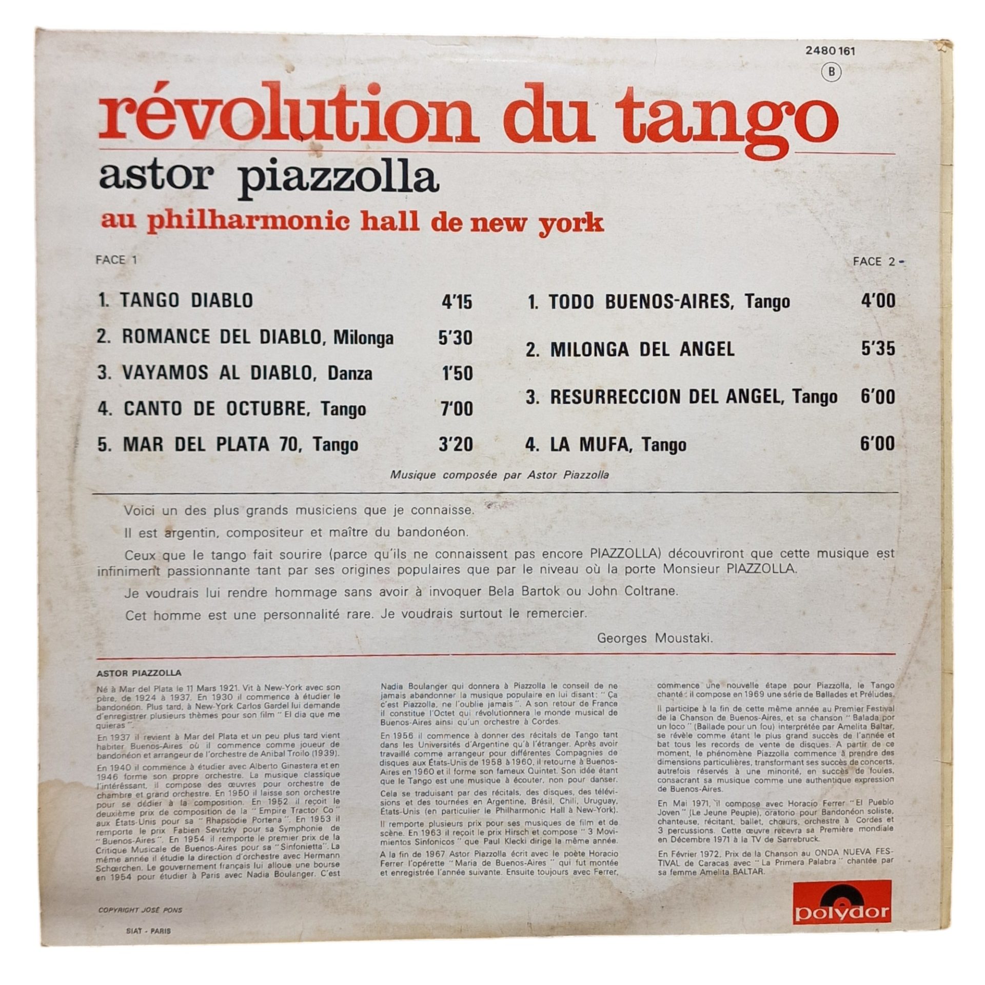 Révolution Du Tango