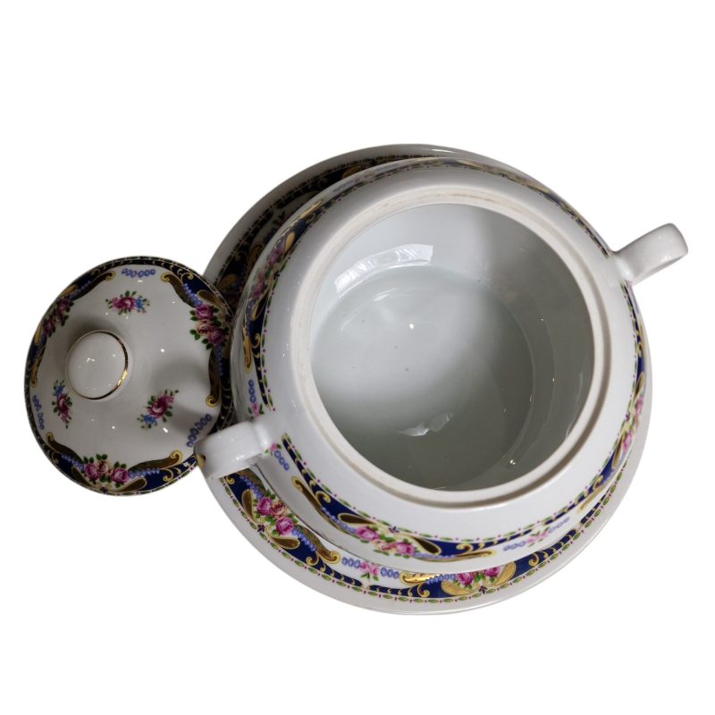 Sopeira com Presentoir VIZAVI - Porcelana Italiana